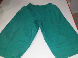 Bermudas verdes algodón | talla 10