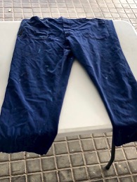 Pantalón taller mecánico con bolsillos delanteros