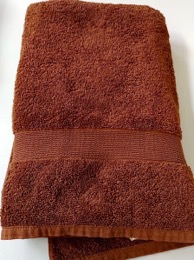 Toalla ducha de rizo mod. Hydra 70x140 color teja  | Años 80