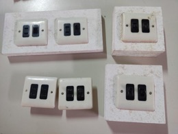 Montaje de placas de superficie con mecanismos BM