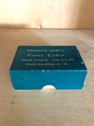 Cajita de Imprentilla | Impremta Ibérica Enric Calvo 