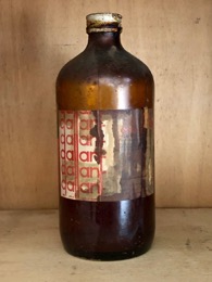 Botella vidrio extracto licoreria de coco | DALLANT | 1 L