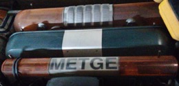 Puente luces prioritarias emergencia ATV 7000 con cartela METGE | ÁMBAR