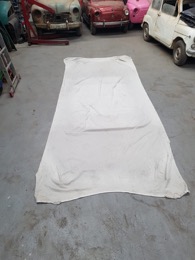 Lona | Cobertor de tela elástica para coche pequeño | 410 x 170 cm