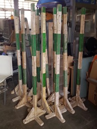 Postes simples salto caballos | h 170 cm
