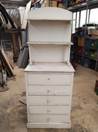 Mueble aparador pequeño color blanco