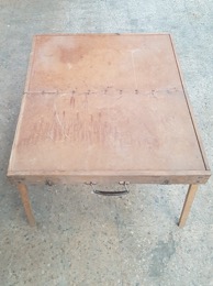 Mesa maletín de madera | Años 40