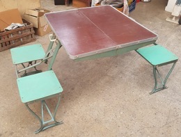Mesa Maletín camping FRICAMP | Años 50