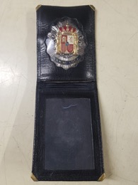 Cartera con Placa POLICIA LOCAL