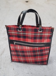 Bolsa de la compra en loneta y plástico | Años 60-70
