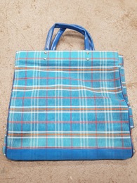Bolsa de la compra en loneta de hilo de sedal | Años 60