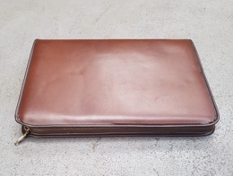 Cartera portadocumentos marrón | Años 80
