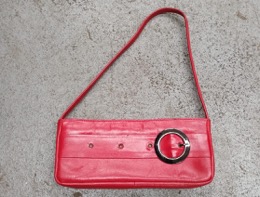 Cartera al hombro roja | Años 60