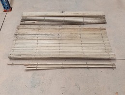 Persiana alicantina madera rota 118 x 120