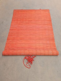 Estor enrollable interior bambú naranja 90 x 230