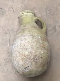 Ánfora | Cántara de cerámica blanca
