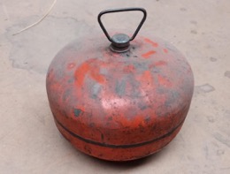 Bombona gas naranja pequeña