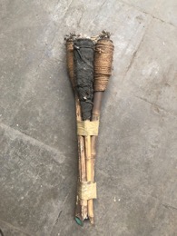Antorchas de caña natural corta