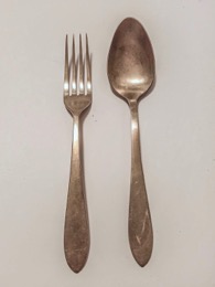 Servicio de cubiertos tenedor_cuchara alpaca contrastada MENESES