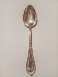 Cuchara de mesa alpaca plateada H/Inox Marqués & Cia | Orfebres de España