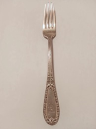 Tenedor de mesa alpaca plateada DALIA 10B