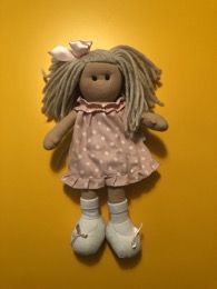 Muñeca de trapo LA NINA. Mod. Marta