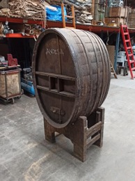 Barrica a pared MONTROY MASANA | Negro Seco