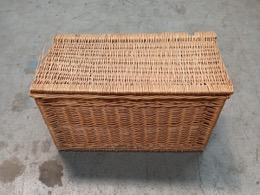 Arcón de mimbre 72 x 40 x h 38 cm