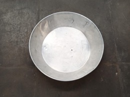  Molde aluminio redondo | ∅ 25'5 x 5,5 cm 