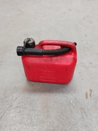 Bidón | Depósito gasolina rojo | 5L