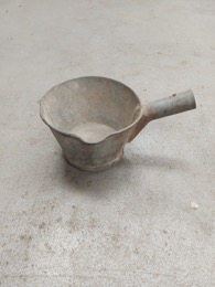 Cazo de zinc | ⦵ 23 x h 16 cm 