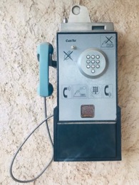 Teléfono público  CABITEL_ Modelo T.PROM | Años 80