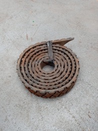 Correa de goma trenzada