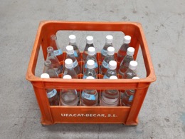 Caja 20 envases 50cc con botellería DUNGIL Soda | Naranja