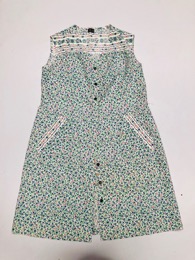 Vestido_Batón señora abotonada delante | CORTTY