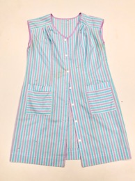 Vestido_Batón señora abotonada delante | T 52