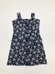 Vestido_Batón corto de tirantes