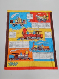 Paño de cocina | Calendario 1980