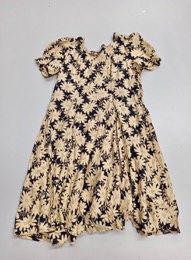 Vestido señora verano con flores | Años 70