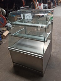 Vitrina | Expositor acristalado para bolleria | 75 x 70 x h120 cm