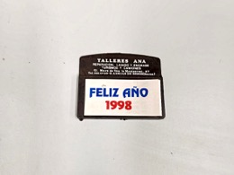 Marco porta calendario salpicadero TALLERES ANA | Negro | 1998