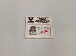 Marco porta calendario salpicadero VALVOLINE | Blanco | 2000