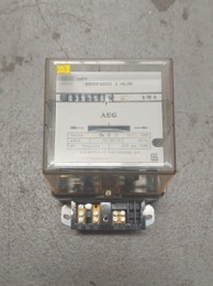 Contador AEG Monofásico 2 Hilos sin tapa inferior