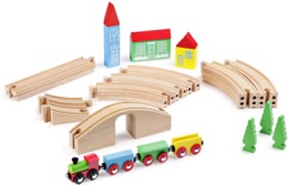 Circuito tren madera SAINSMART JR 