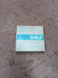 Caja compresas LINITUL | Años 80 | 10,5 x 10,5 x 2 cm