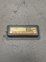 Unidad de control Alarma anti robo para coches | Años 70