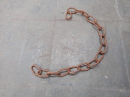 Cadena eslabones hierro tipo anilla | 70 cm