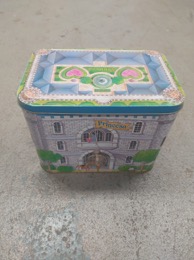 Caja galletas PRINCESA ARTIACH | 22 x 16 x h 27 cm