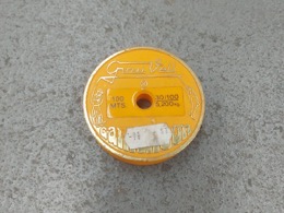 Tippet GRAU VELL 100 mts nylon 30/100_5,200 Kg | ⦵ 7 x h 2cm