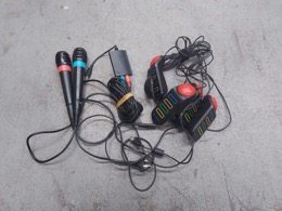 Accesorios de micrófonos y 4 buzzers para PS2